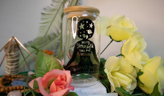 Glass Cups With Design